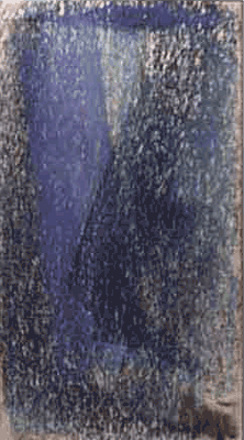 Waldpastelle (13x20 cm, im Passepartout 40x50 cm ), (Unikate,signiert) von Hajo Blach
